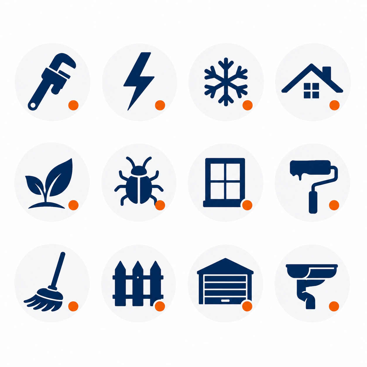 12 home service verticals
