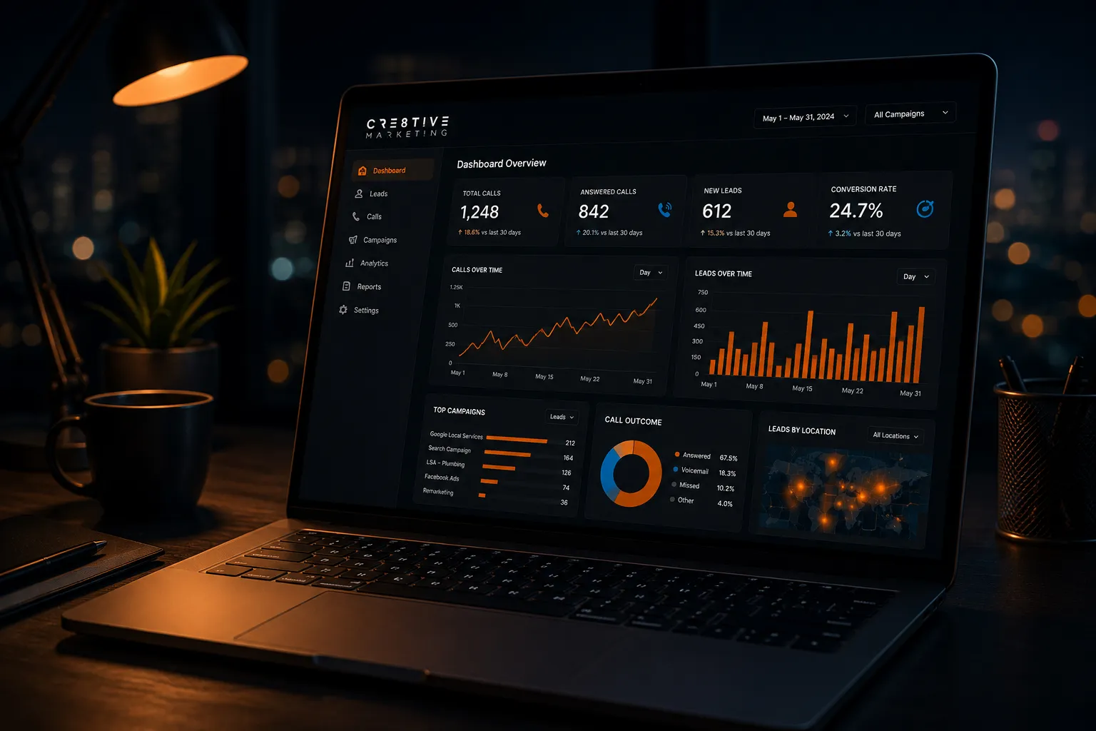 CML_Dark_Hero_Dashboard_Wide (WebP) Lead generation dashboard