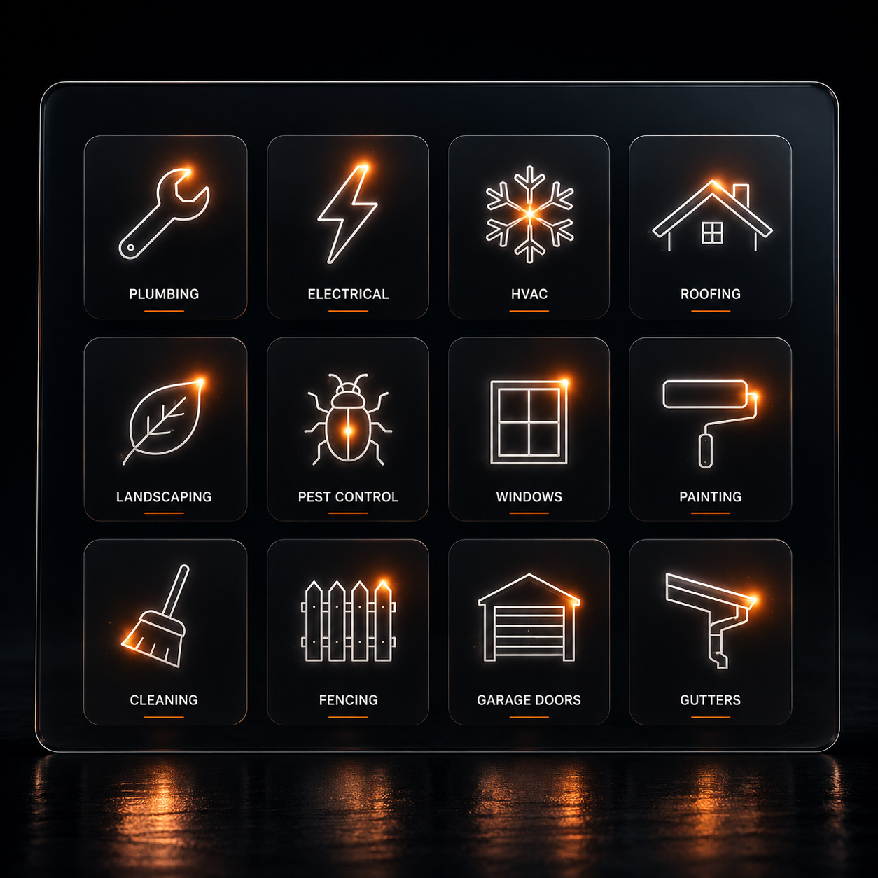 12 home service verticals